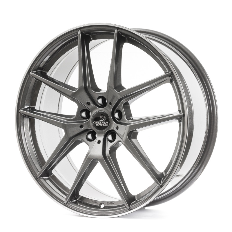 Cheetah Wheels CV.06 grey matt horn polished
