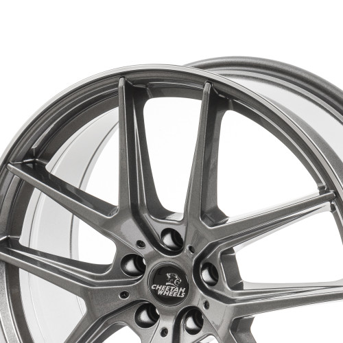 Cheetah Wheels CV.06 grey matt horn polished