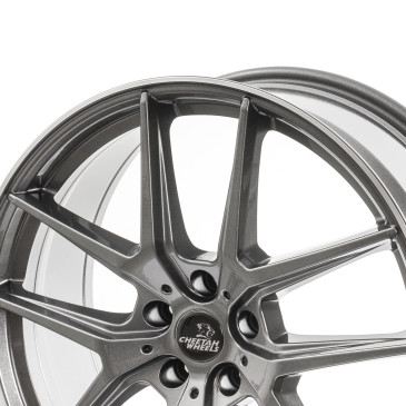 Cheetah Wheels CV.06 grey matt horn polished