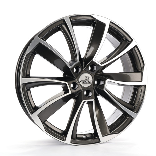 Cheetah Wheels CV.07 grey front polished