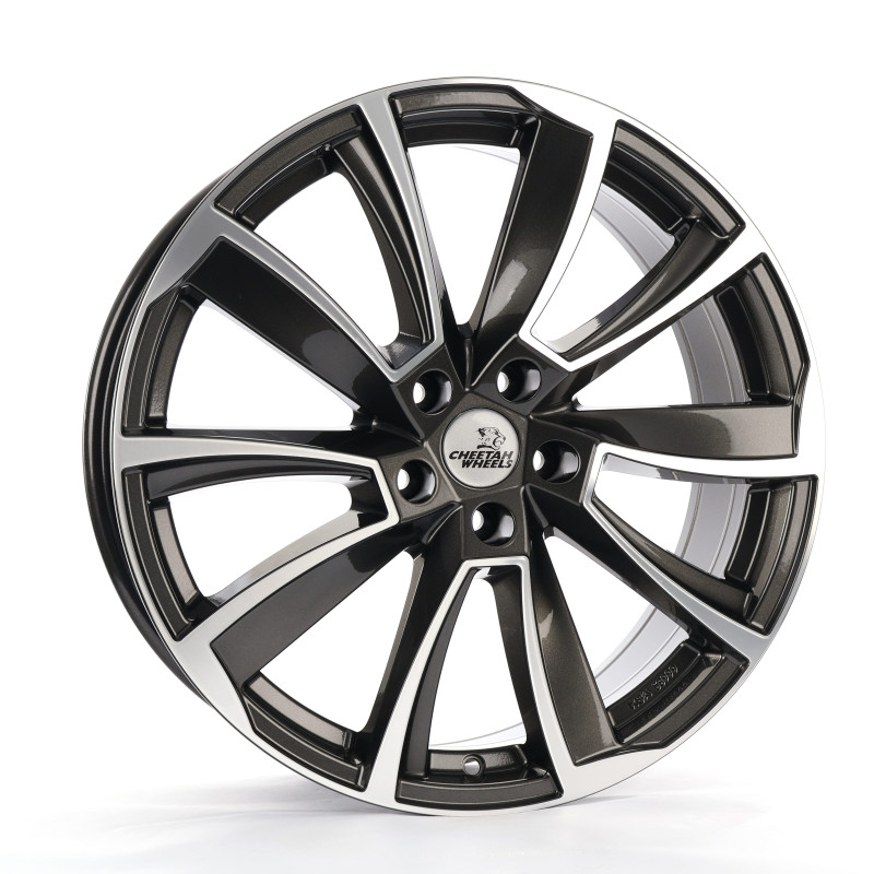 Cheetah Wheels CV.07 grey front polished