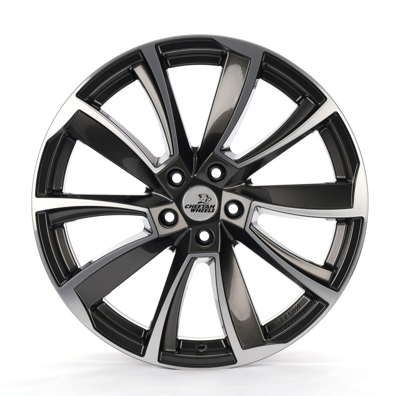 Cheetah Wheels CV.07 grey front polished