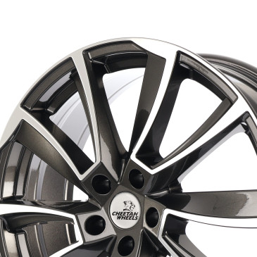 Cheetah Wheels CV.07 grey front polished