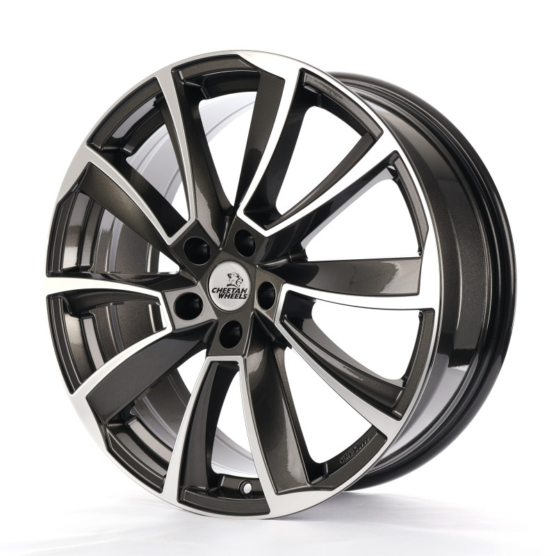 Cheetah Wheels CV.07 grey front polished