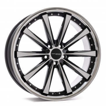 Corspeed Arrows Higloss black polished inox lip
