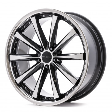 Corspeed Arrows Higloss black polished inox lip