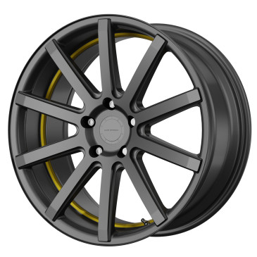 Corspeed Deville Gunmetal/ undercut Color Trim gelb