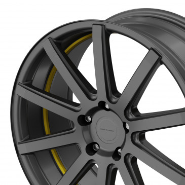 Corspeed Deville Gunmetal/ undercut Color Trim gelb