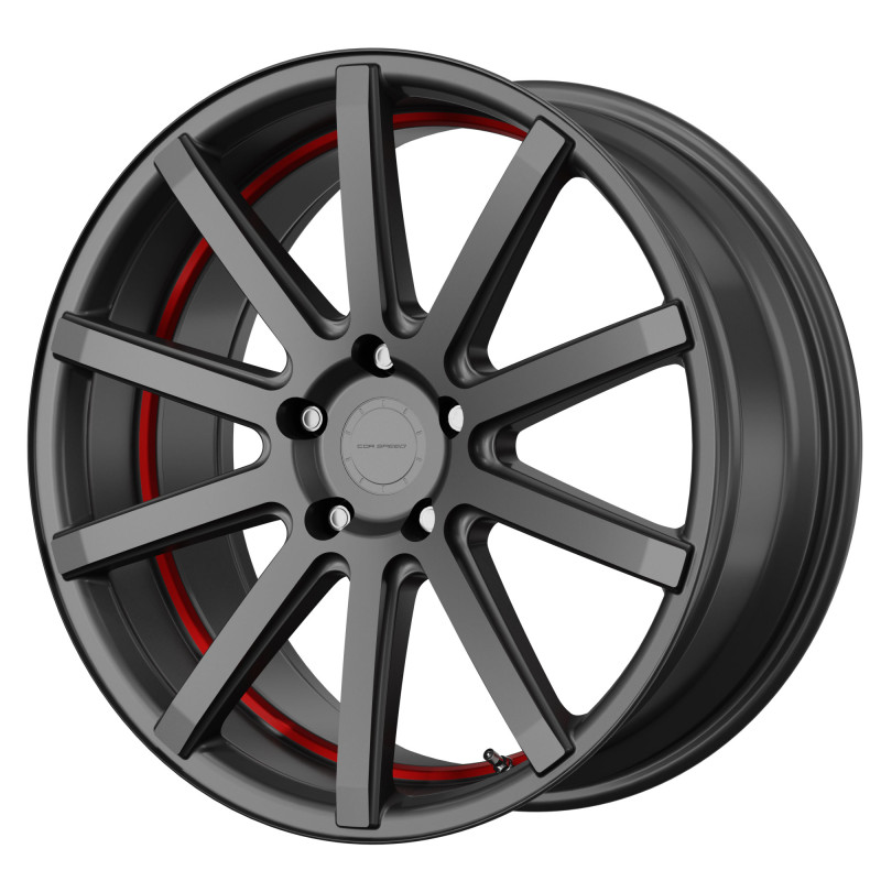 Corspeed Deville Gunmetal/ undercut Color Trim rot