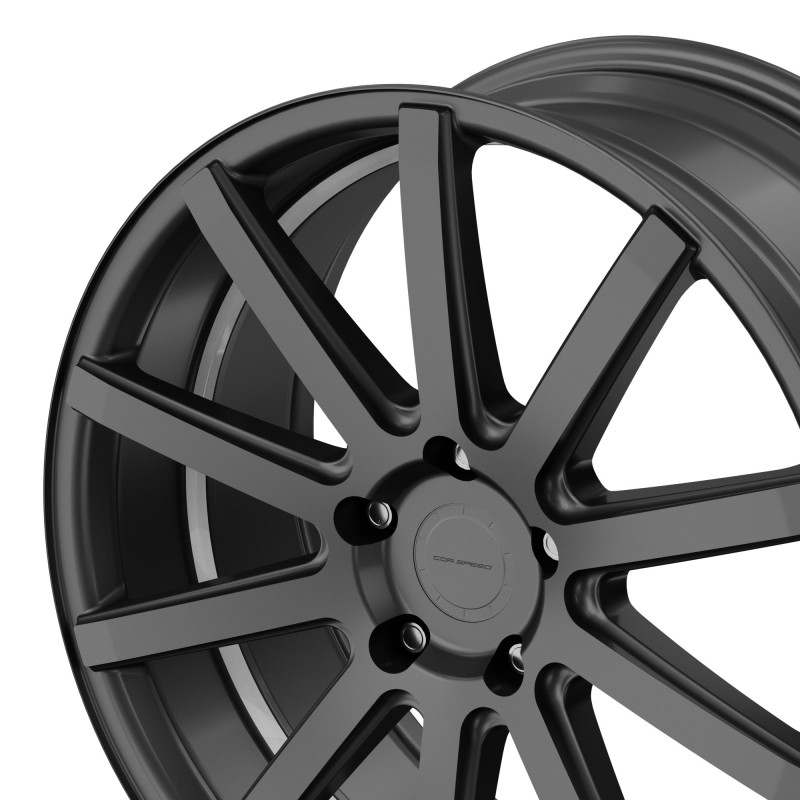 Corspeed Deville Gunmetal/ undercut Color Trim weiß