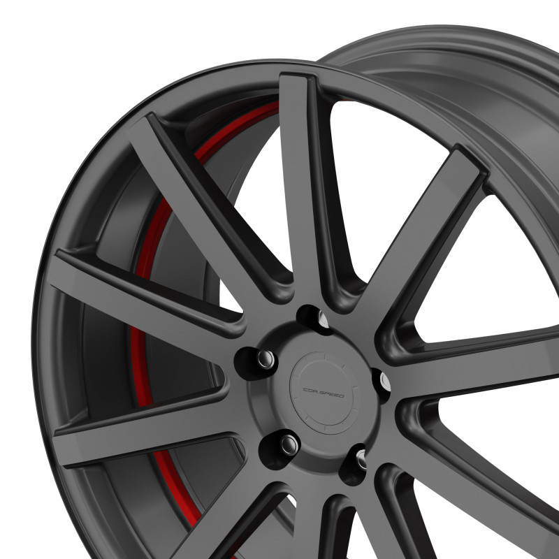 Corspeed Deville Gunmetal/ undercut Color Trim rot