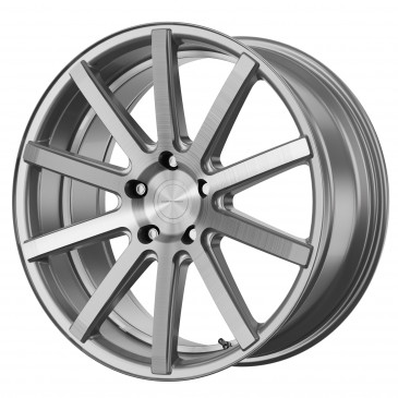 Corspeed Deville Silver-brushed-Surface/ undercut Color Trim weiß