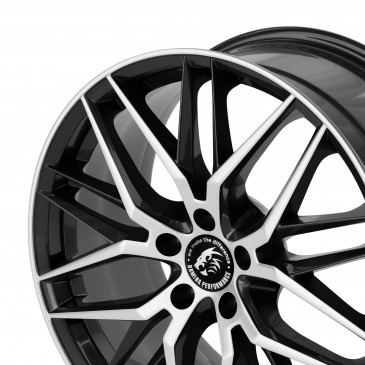 Damina Performance DM08 Black Polished