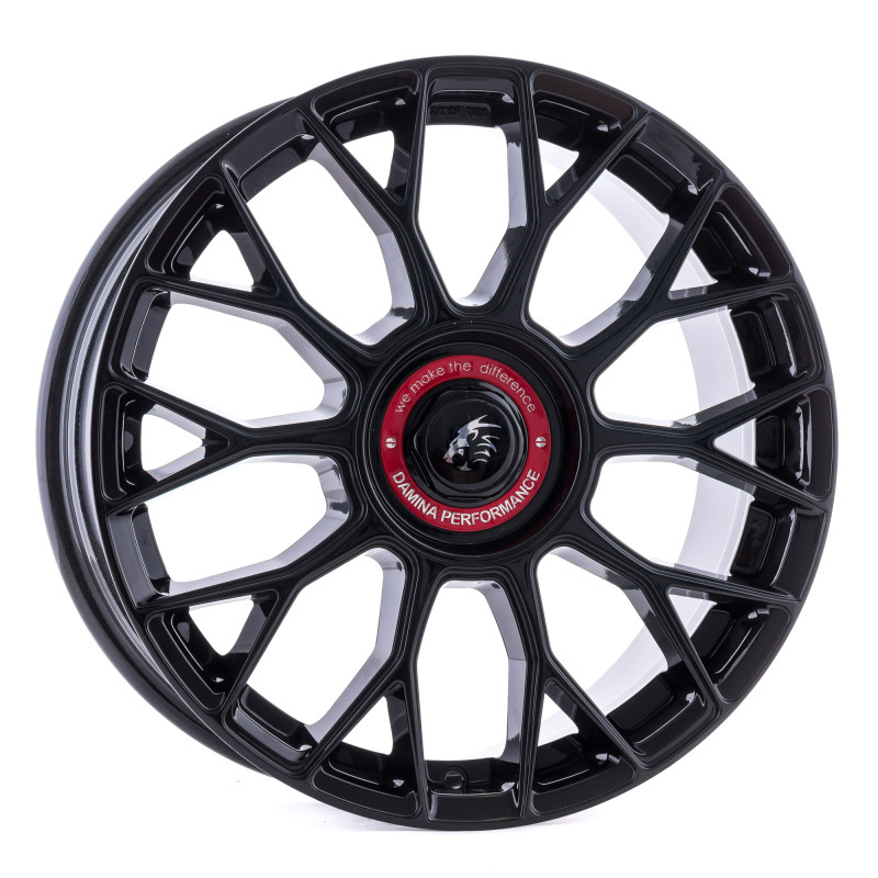Damina Performance DM10 black painted red inlay