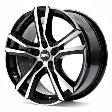 DBV Andorra schwarz glänzend, front poliert