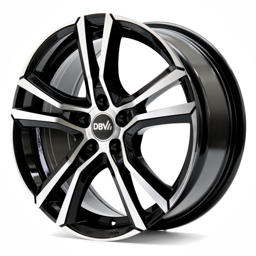 DBV Andorra schwarz glänzend, front poliert
