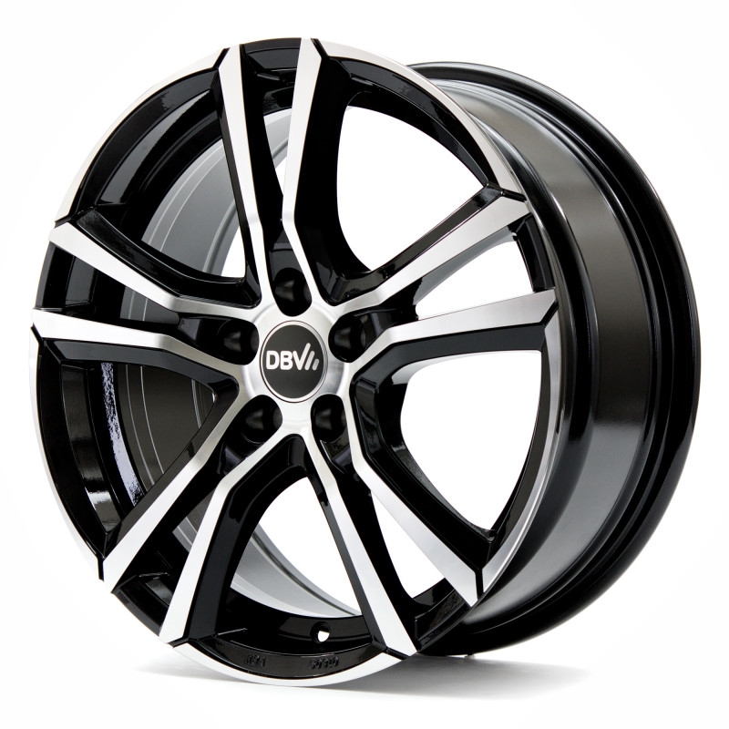 DBV Andorra schwarz glänzend, front poliert