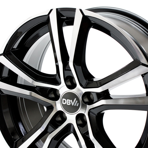 DBV Andorra schwarz glänzend, front poliert