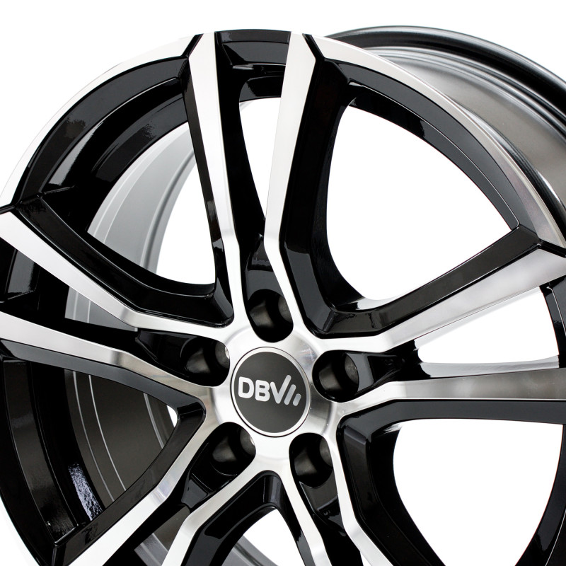 DBV Andorra schwarz glänzend, front poliert