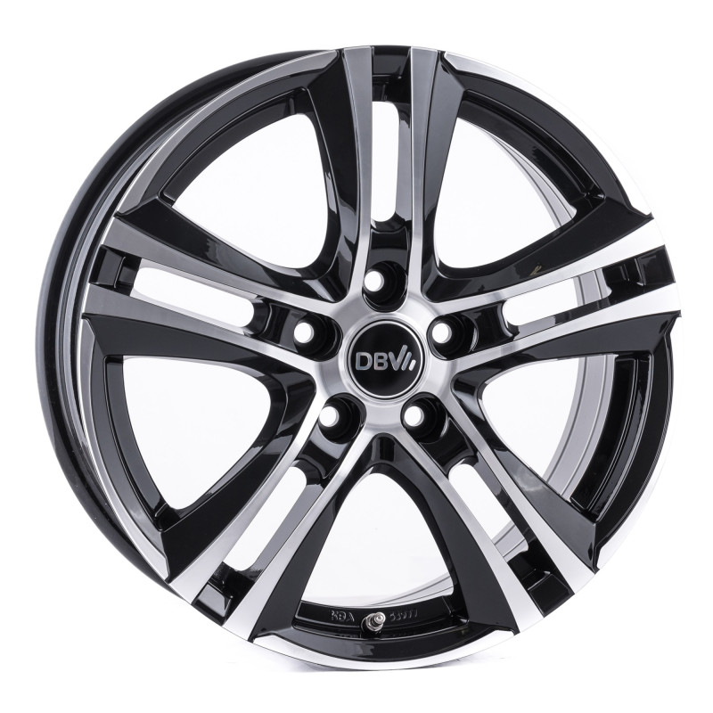 DBV Andorra II schwarz glänzend, front poliert