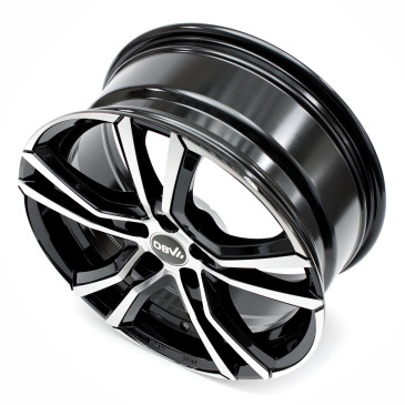 DBV Andorra schwarz glänzend, front poliert