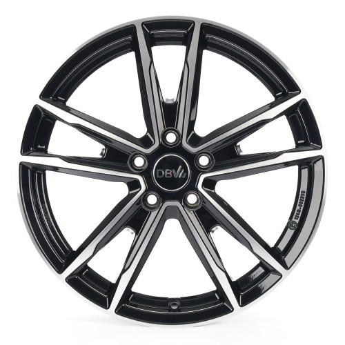 DBV Florida KF dark schwarz glänzend, front poliert