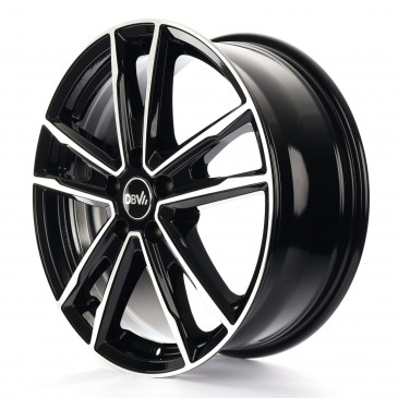 DBV Florida KF dark schwarz glänzend, front poliert