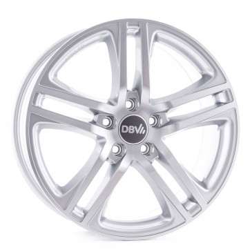DBV Mauritius silber metallic, front poliert
