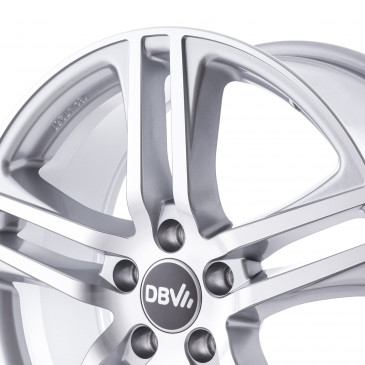 DBV Mauritius silber metallic, front poliert