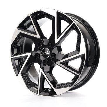 DBV Napoli AP dark schwarz glänzend, front poliert