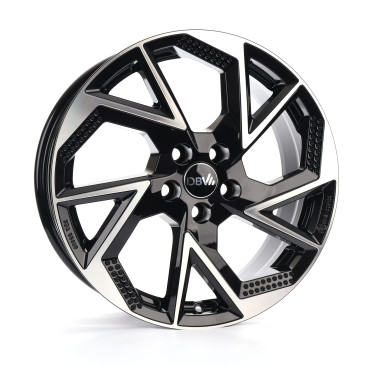 DBV Napoli AP dark schwarz glänzend, front poliert