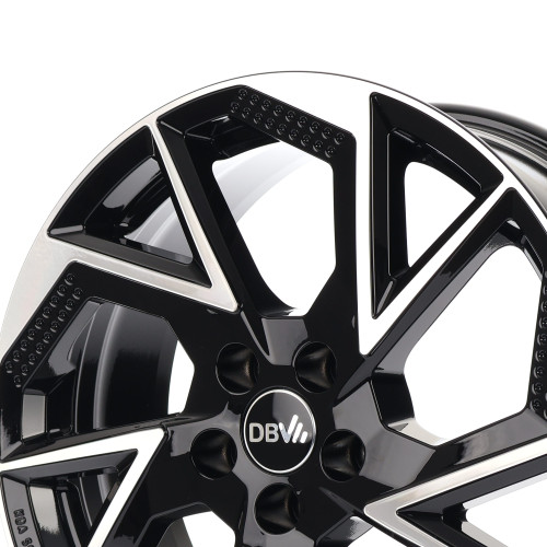 DBV Napoli AP dark schwarz glänzend, front poliert