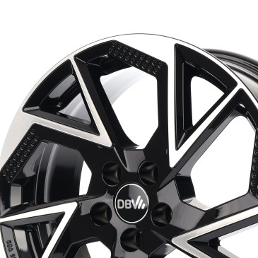 DBV Napoli AP dark schwarz glänzend, front poliert