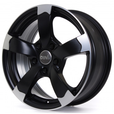 DBV Torino II schwarz matt, poliert