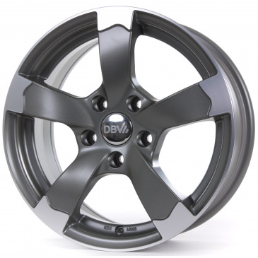 DBV Torino II anthrazit matt, poliert