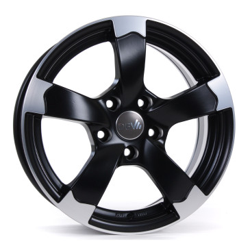 DBV Torino II schwarz matt, poliert