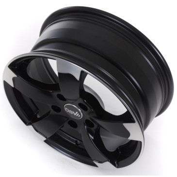 DBV Torino II schwarz matt, poliert