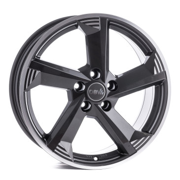 DBV Torino III anthrazit glänzend, front poliert