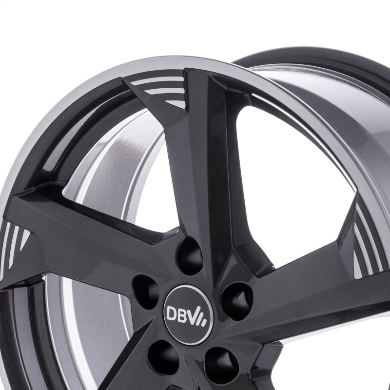 DBV Torino III anthrazit glänzend, front poliert