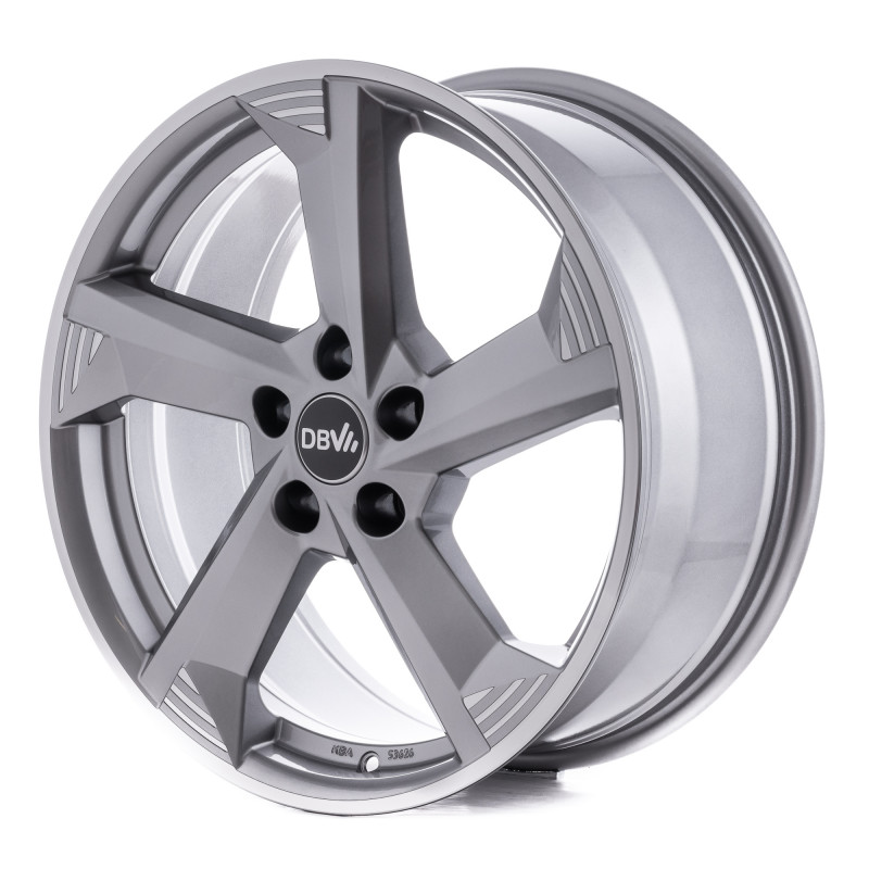 DBV Torino III hyper silber, front poliert