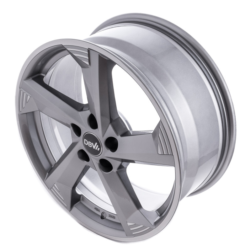 DBV Torino III hyper silber, front poliert