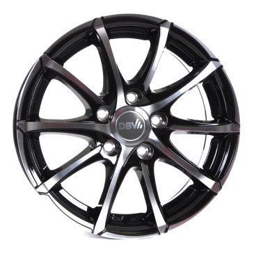 DBV Tropez schwarz glänzend, front poliert