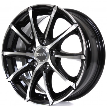 DBV Tropez schwarz glänzend, front poliert