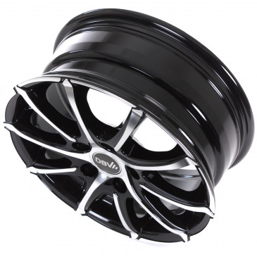 DBV Tropez schwarz glänzend, front poliert