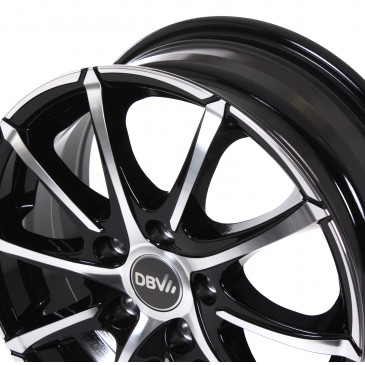 DBV Tropez schwarz glänzend, front poliert