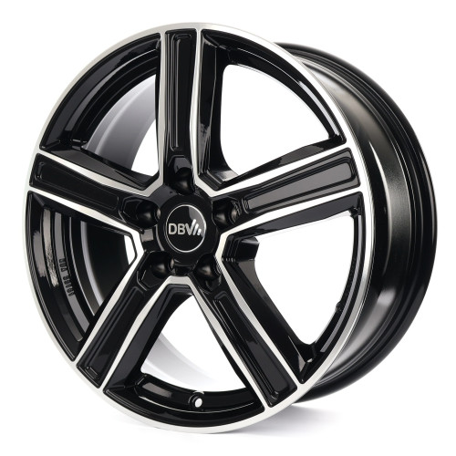 DBV Vegas KG dark schwarz glänzend, front poliert