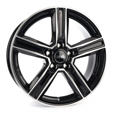 DBV Vegas KG dark schwarz glänzend, front poliert