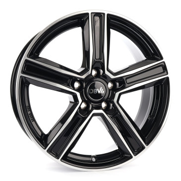 DBV Vegas KG dark schwarz glänzend, front poliert