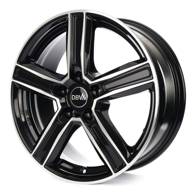 DBV Vegas KG dark schwarz glänzend, front poliert
