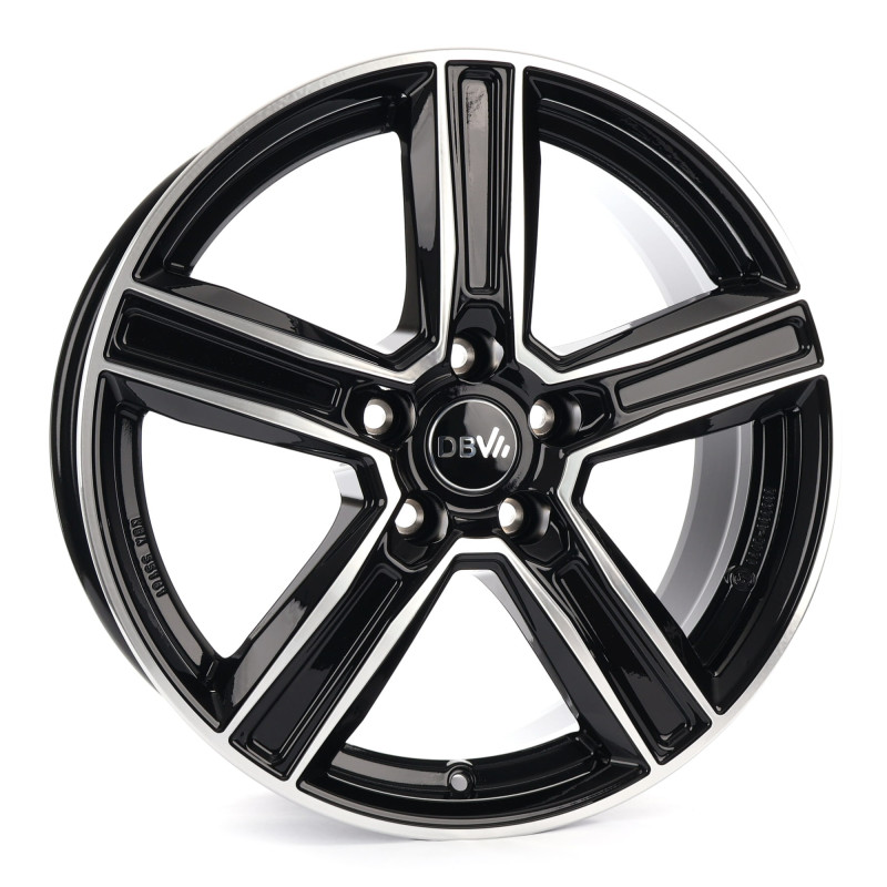 DBV Vegas KG dark schwarz glänzend, front poliert